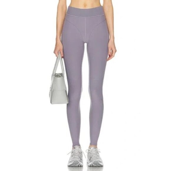 ALO Yoga Alosoft High-Waist Head Start Legging In Fog - Picture 2 of 6